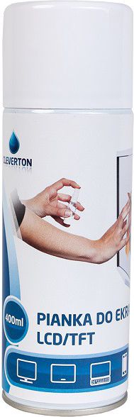 Cleverton Pianka do czyszczenia ekranów LCD/TFT 400 ml CLE000004 5902751209969