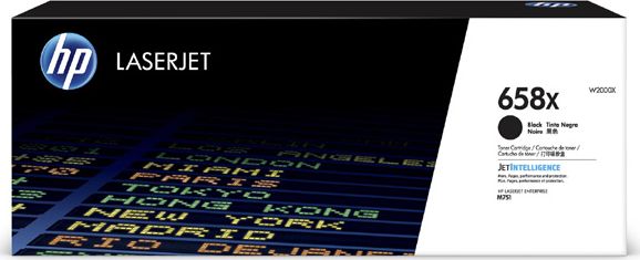 Toner HP 658X Black Oryginał 124509