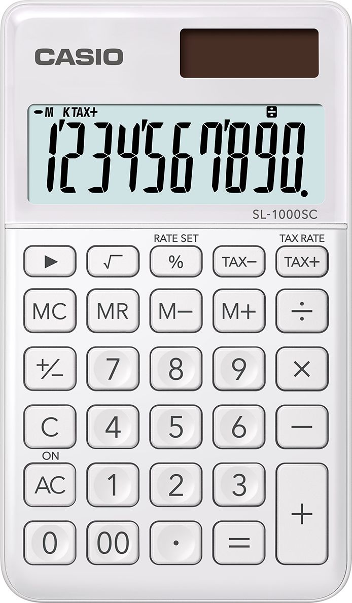 Kalkulator Casio SL-1000SC-WE-S
