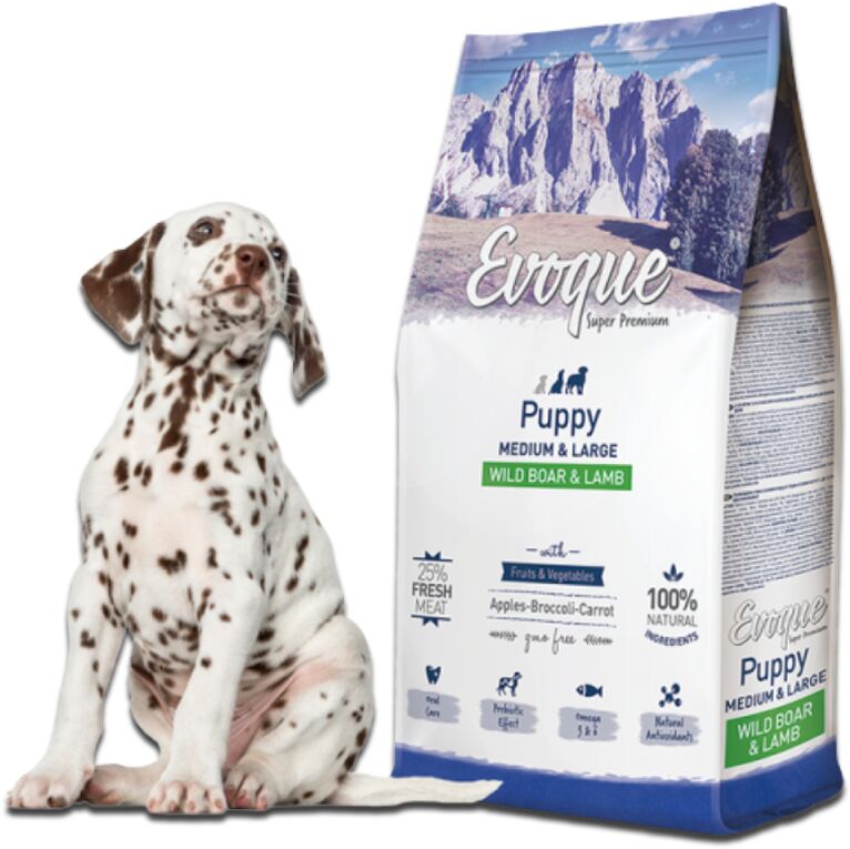 Evoque Puppy Dziczyzna z jagnięciną M&L Super Premium 2kg