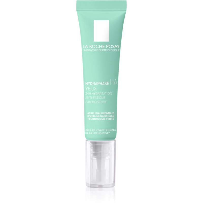 La Roche-Posay Hydraphase Intense pod oczy Żel intensywnie nawilżający przeciw opuchnięciom 15 ml