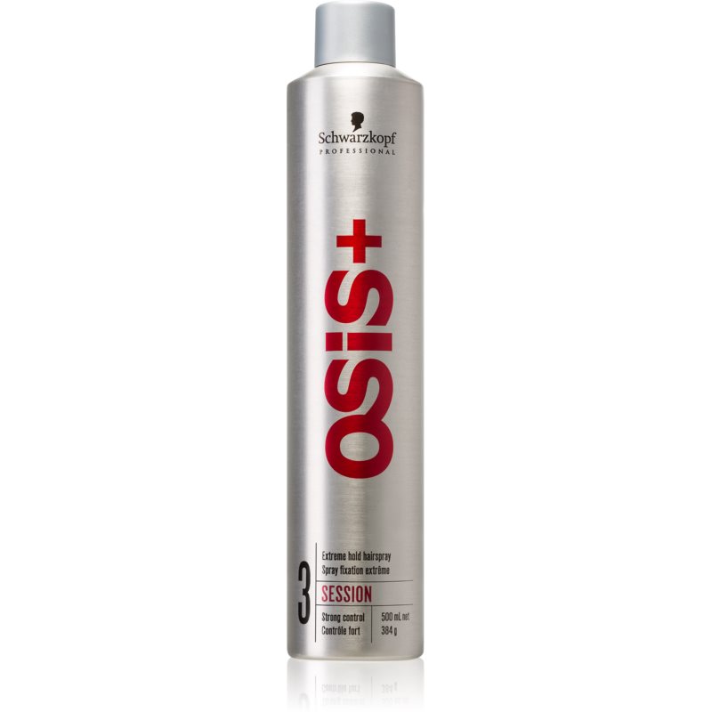 Schwarzkopf SESSION 3 Lakier bardzo mocno utrwalający fryzurę 500ml