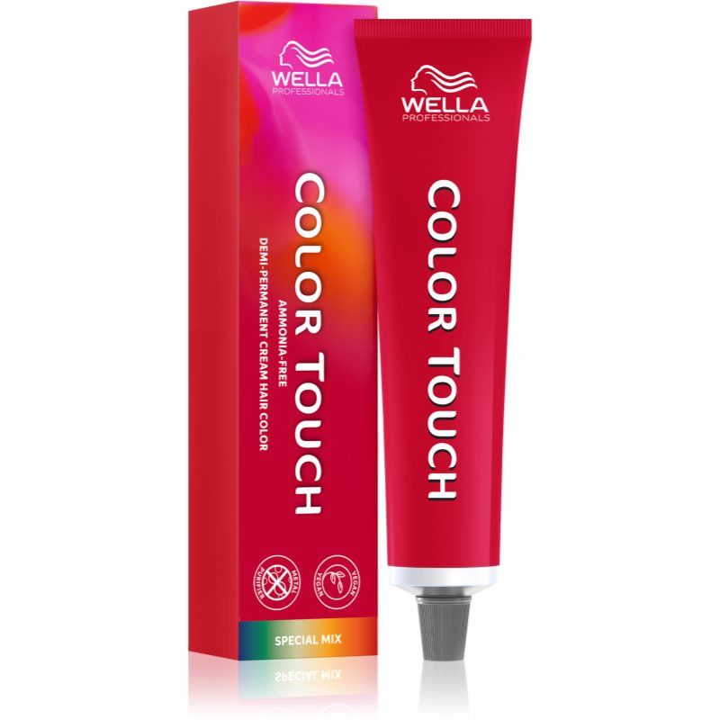 Wella Color Touch 0/68, Bezamoniakowa półtrwała farba do włosów 0/68 60ml