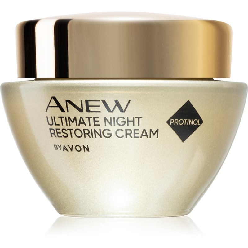 AVON ANEW ULTIMATE UJĘDRNIAJĄCY KREM DO TWARZY NA NOC Z PROTINOLEM 45+ 50ML