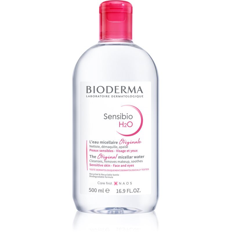 Bioderma SENSIBIO H2O Płyn micelarny do oczyszczania twarzy i zmywania makijażu