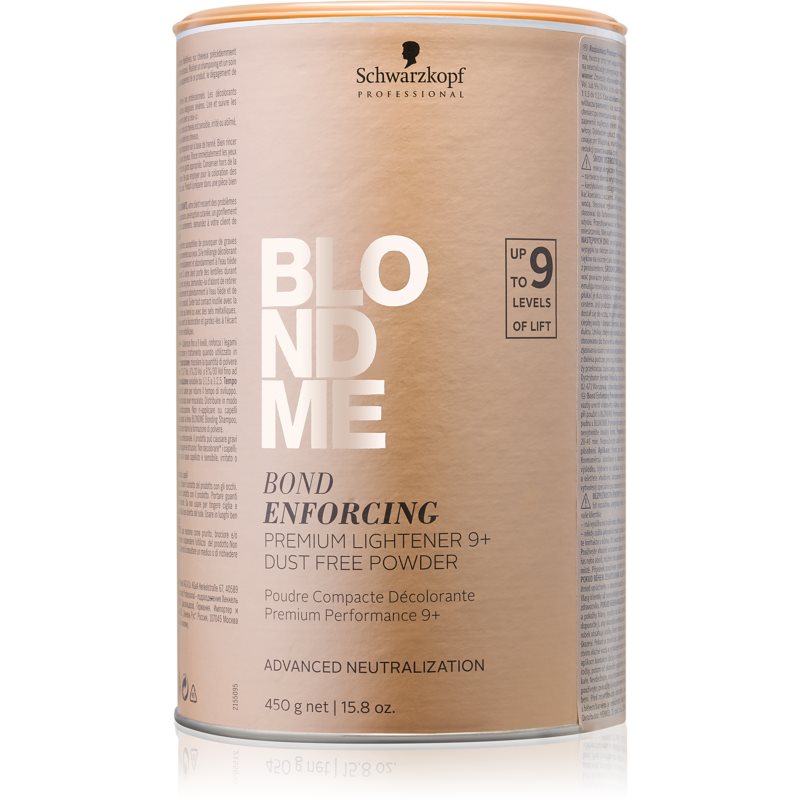 Schwarzkopf Professional Professional, BlondME, rozjaśniacz do włosów w proszku, 450 g