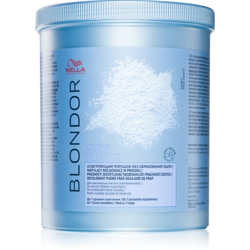 WELLA WELLA Blondor Lightening Powder, rozjaśniacz bezpyłowy w proszku, 800g