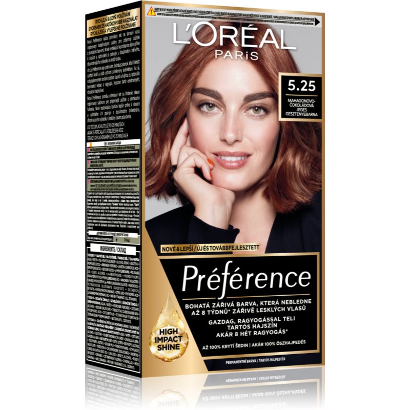 Loreal Recital Preference M2 Mroźny Kasztan
