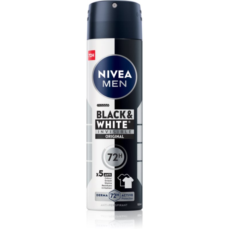 Nivea MEN Spray Antyperspirant Black&White Power 150 ml