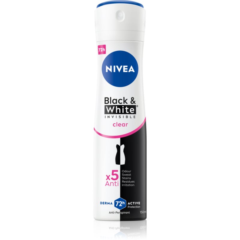 Nivea INVISIBLE CLEAR 48H ANTYPERSPIRANT FASHION EDITION 150ML