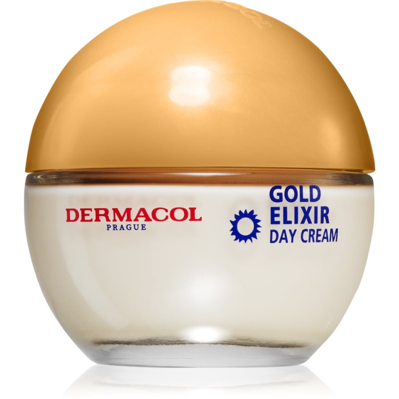 Dermacol Gold Elixir odmładzający krem na dzień z kawiorem Rejuvenating Caviar D