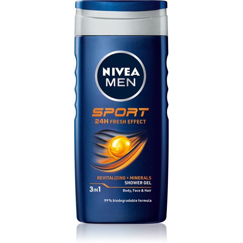 Nivea Nivea Men Sport żel pod prysznic 250 ml dla mężczyzn