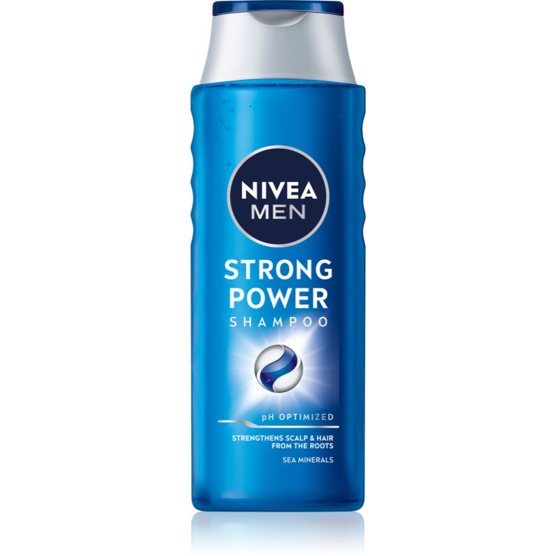 Nivea MEN Strong Power Szampon wzmacniający włosy normalne 400 ml  24932