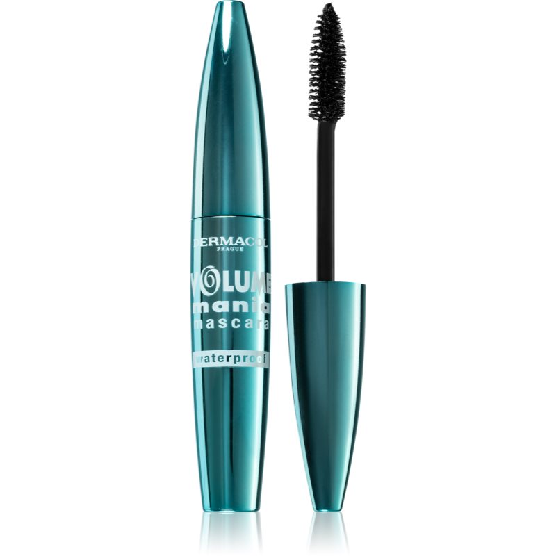 Dermacol Volume Mania wodoodporny tusz do rzęs do zwiększenia objętości Black Waterproof Volume Mascara) 9 ml