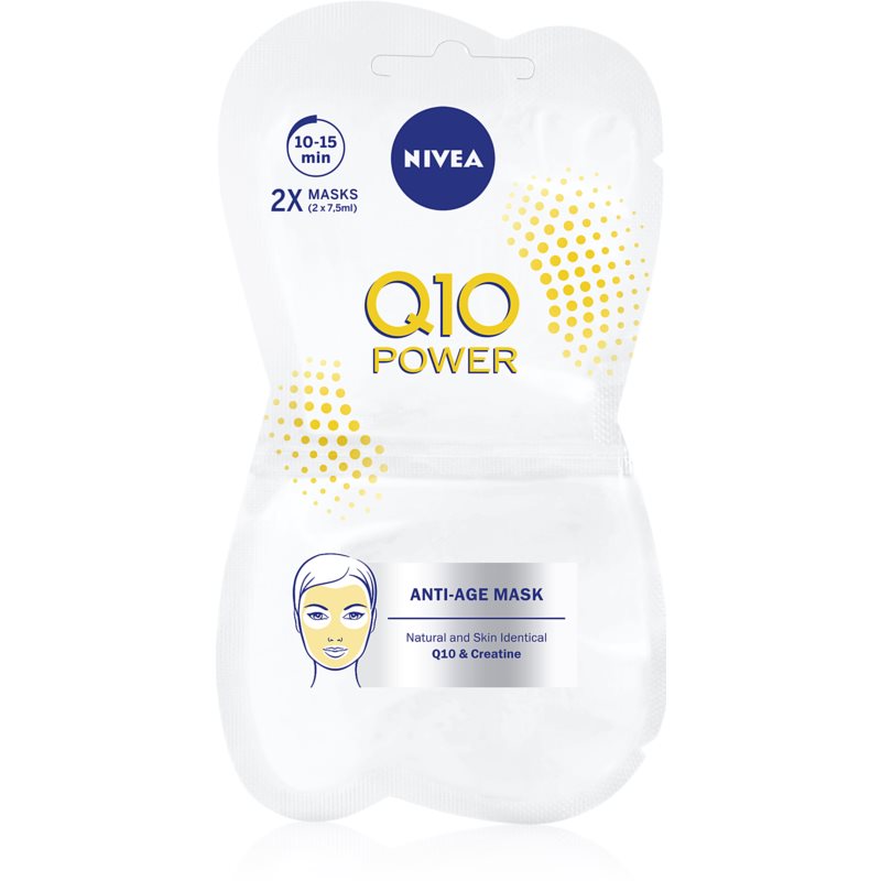 Nivea Q10 Power Anti-Age 15 ml Maseczka do twarzy