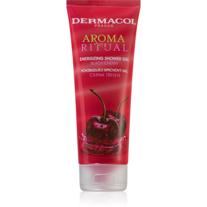 Dermacol Aroma Ritual orzeźwiający żel pod prysznic czarna czereśnia Energizing Shower Gel Black Cherry) 250 ml