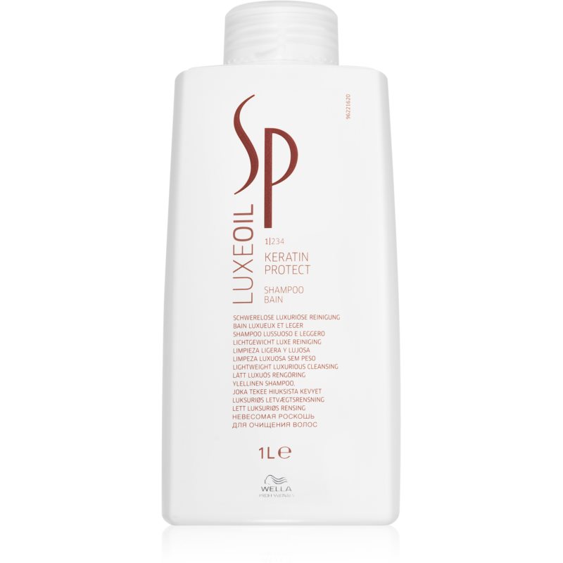 Wella Professionals SP Luxe Oil Keratin Protect Shampoo regenerujący szampon do włosów 1000ml
