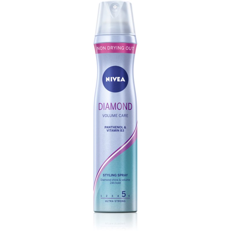 NIVEA DIAMOND VOLUME CARE LAKIER DO WŁOSÓW 250ML