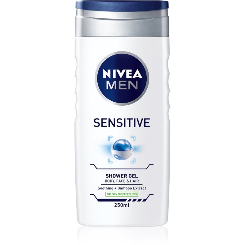 Nivea Men Sensitive żel pod prysznic 250 ml dla mężczyzn