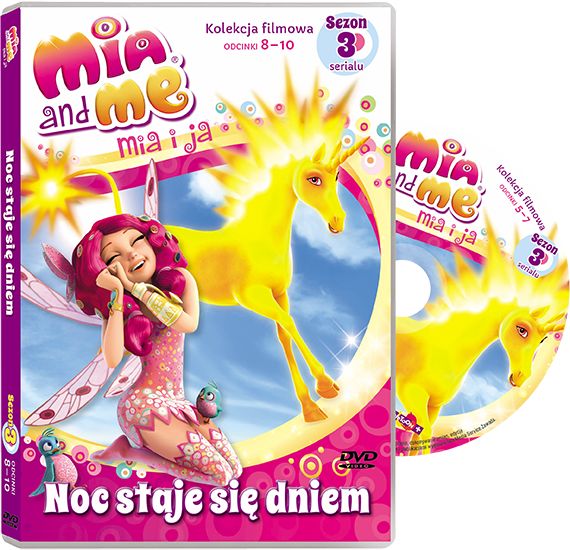 Mia i ja Kolekcja filmowa sezon 3 cz.3 Noc staje się dniem (DVD)