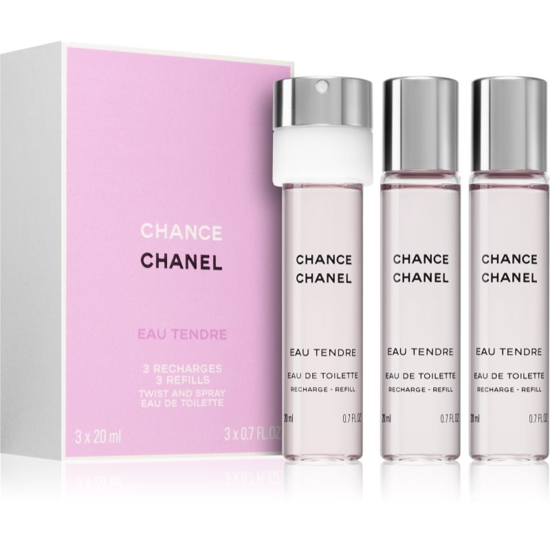 Chanel Chance Eau Tendre woda toaletowa 3x20ml