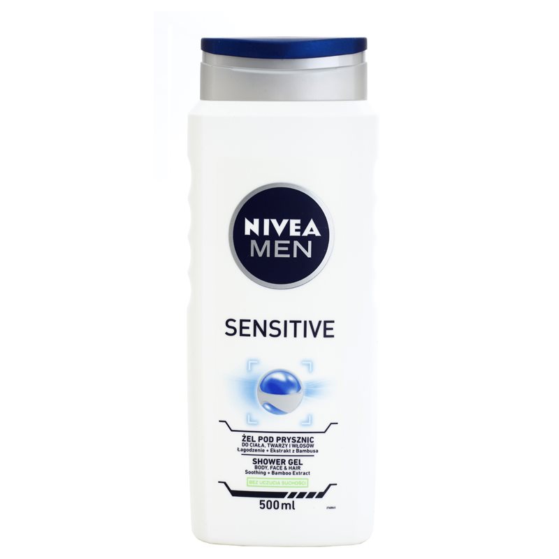 Nivea SHOWER Żel p p 500ml MEN SENSITIVE 81084&