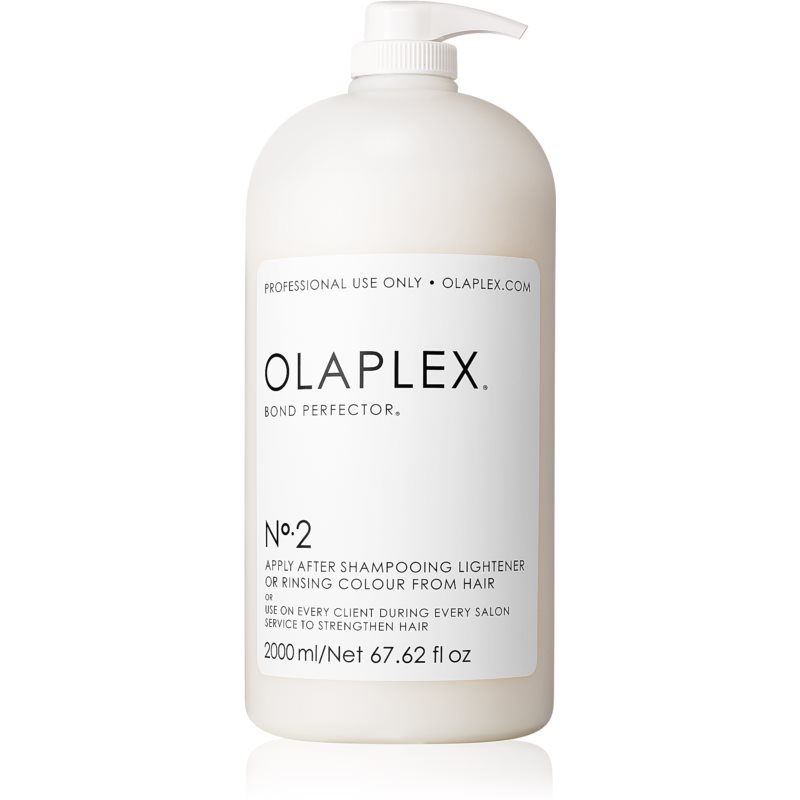 Olaplex Professional Bond Perfector No2 preparat odnawiający zmniejszający zniszczenia włosów podczas farbowania z dozownikiem 2000ml