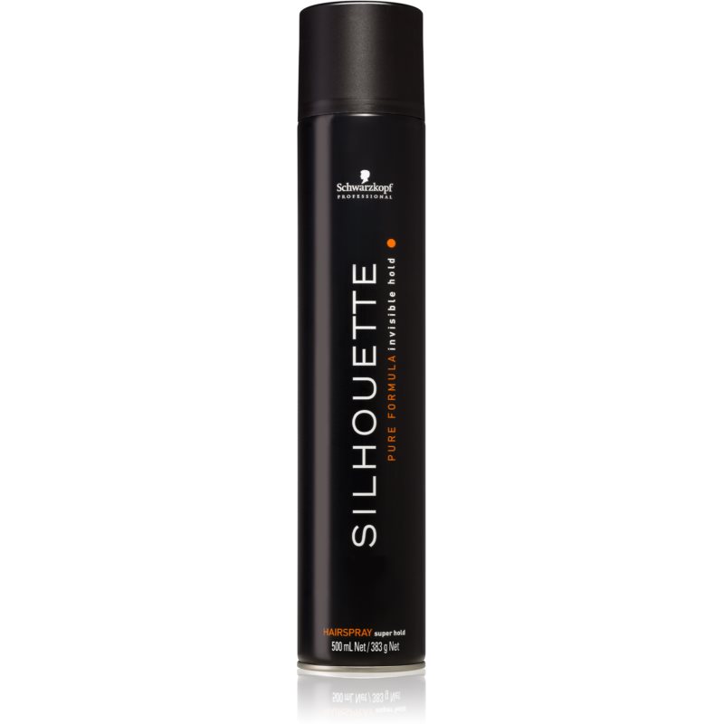 Schwarzkopf Silhouette Black Super Hold Hairspray lakier utrwalający do włosów 500ml