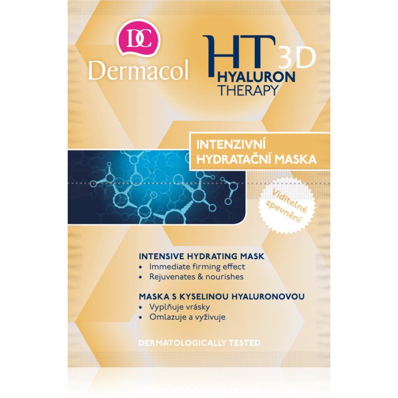 Dermacol Nawilżająca maska do twarzy - Hyaluron Therapy 3D Intensive Hydrating Mask Nawilżająca maska do twarzy - Hyaluron Therapy 3D Intensive Hydrating Mask