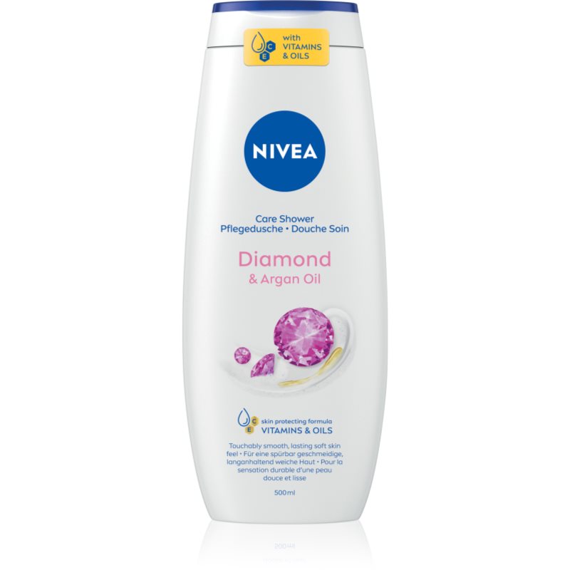 Nivea Care & Diamond żel pod prysznic 500 ml dla kobiet
