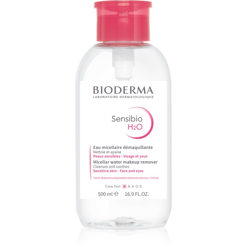 Bioderma Sensibio H2O płyn micelarny do skóry wrażliwej z dozownikiem 500 ml
