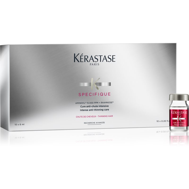 Kérastase Specifique Cure Anti-Chute Intensive intensywna kuracja przeciw wypadaniu włosów 10 x 6 ml