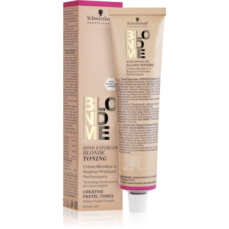 Schwarzkopf Professional Blondme Toning tonująca farba do włosów Ice 60 ml