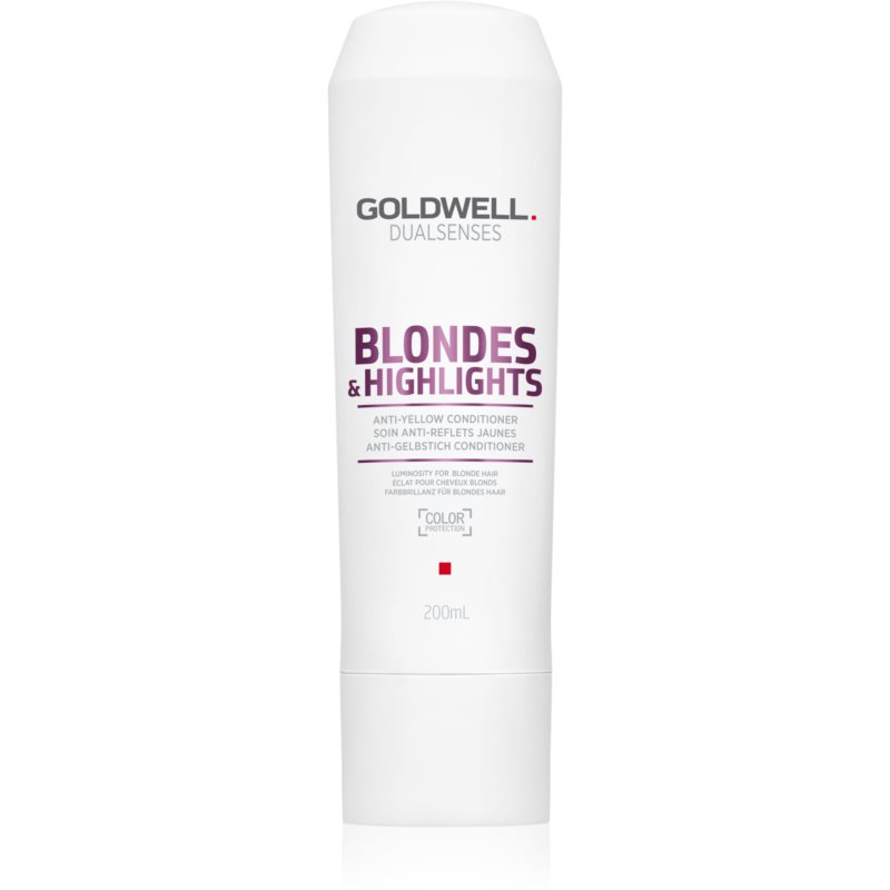 Goldwell Dualsenses Blondes & Highlights, odżywka neutralizująca do włosów blond i z pasemkami, 200 ml