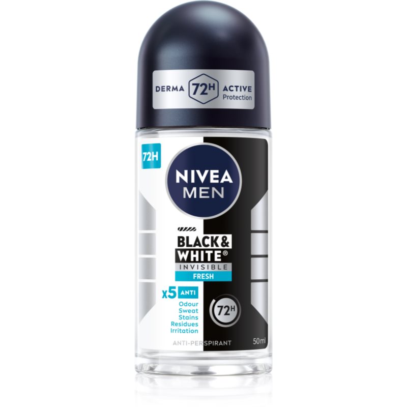 Nivea Men Invisible For Black & White 50 ml
