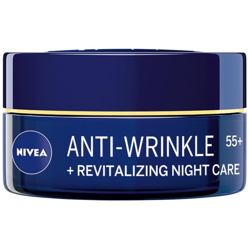 NIVEA Revitalizing odnawiający krem na noc przeciw zmarszczkom 60+ 50 ml