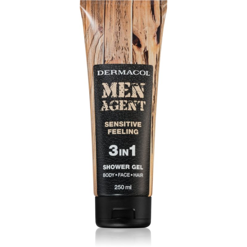 Dermacol Men Agent Sensitive Feeling 3in1 żel pod prysznic 250 ml dla mężczyzn