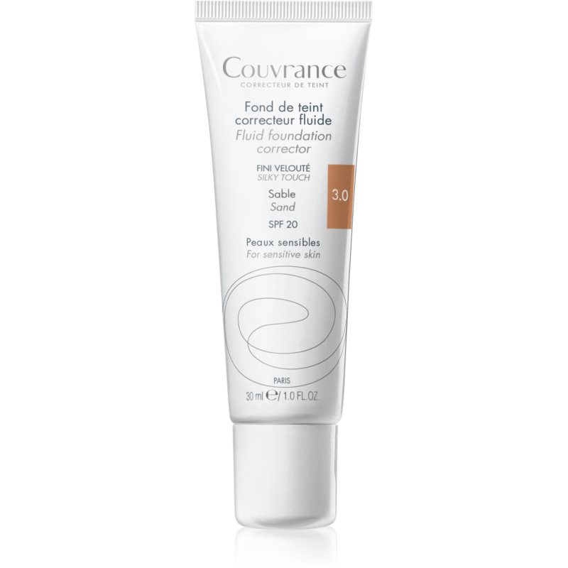 Avene COUVRANCE Fluid korygujący SPF20 piaskowy 03) 30 ml 7072001