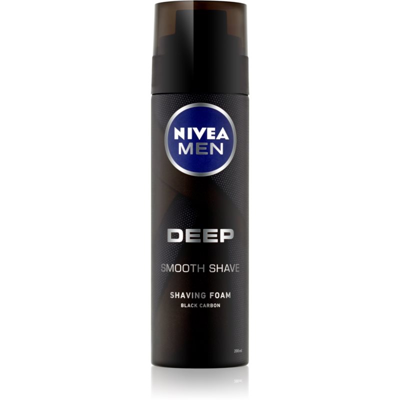 Nivea Men Deep Smooth Shave pianka do golenia 200 ml dla mężczyzn