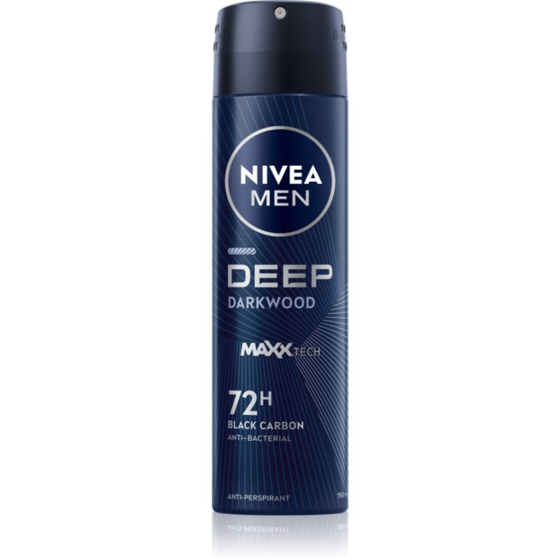 Nivea Men Deep antyprespirant w sprayu 48 godz 150 ml