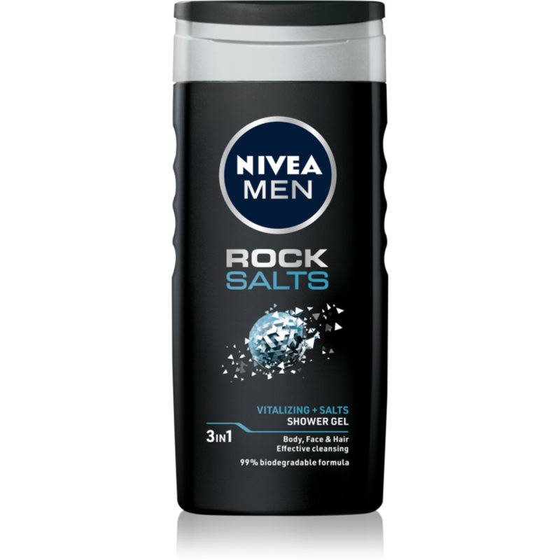Nivea Men Rock Salt żel pod prysznic 250 ml dla mężczyzn