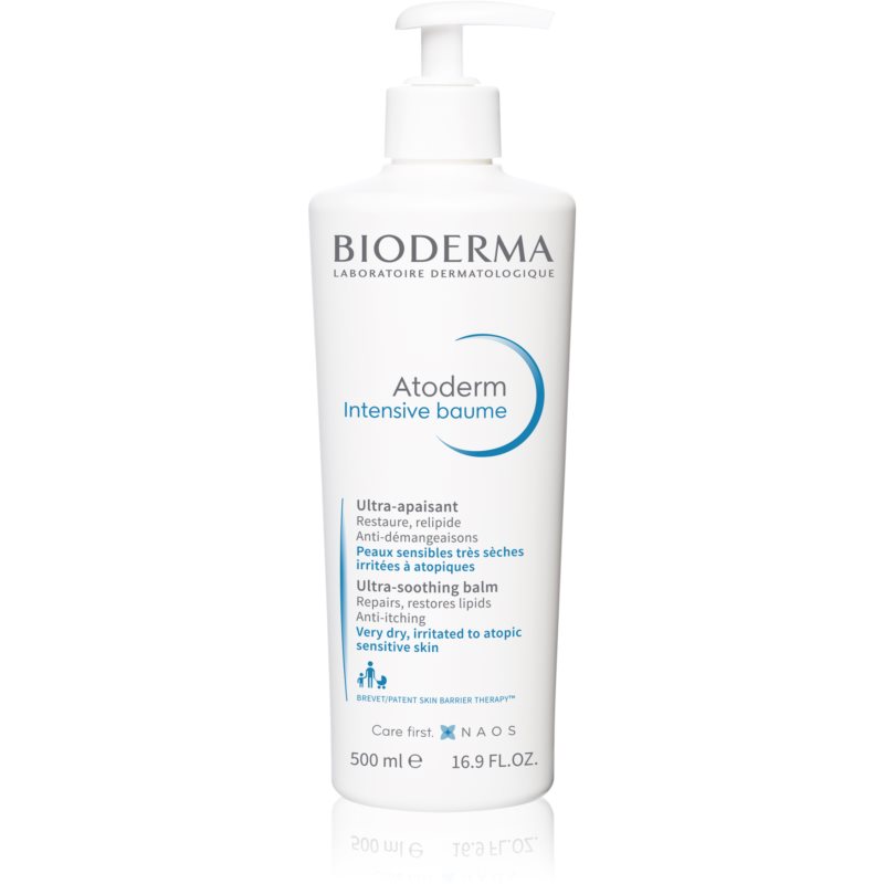 Bioderma atoderm intensive kojący balsam emolientowy odbudowujący barierę ochronną skóry 500 ml