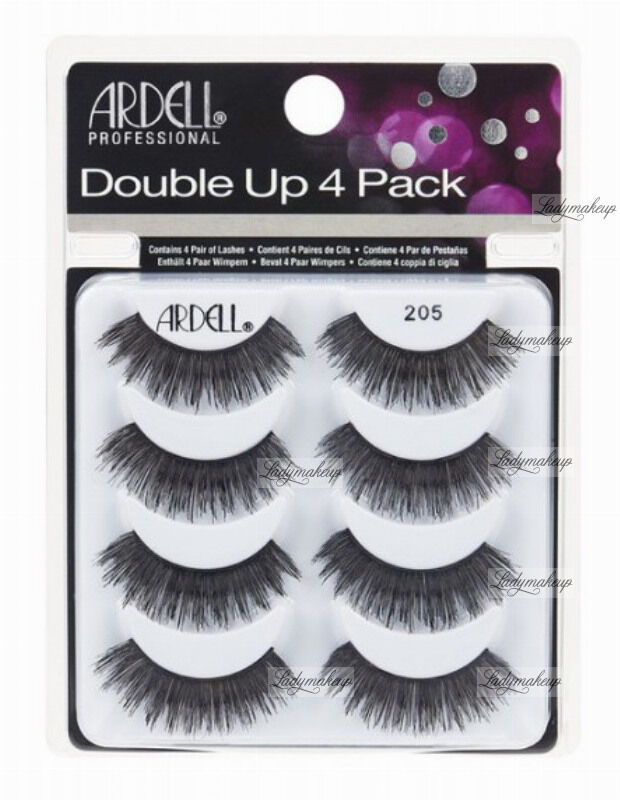 ARDELL - Double Up 4 Pack - Zestaw 4 par rzęs na pasku - 205