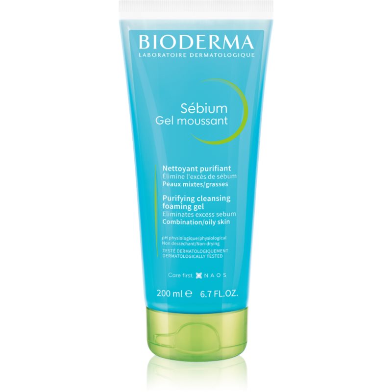 Bioderma Sebium Gel Moussant żel oczyszczający do skóry tłustej i mieszanej  200ml