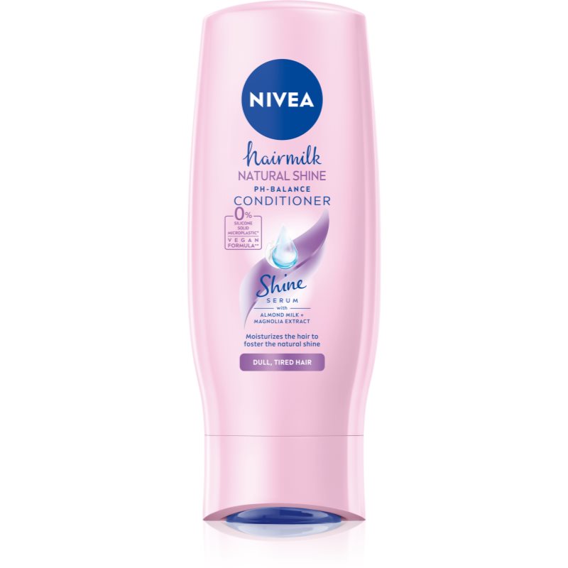 Nivea Hair Milk Natural Shine odżywka 200 ml dla kobiet