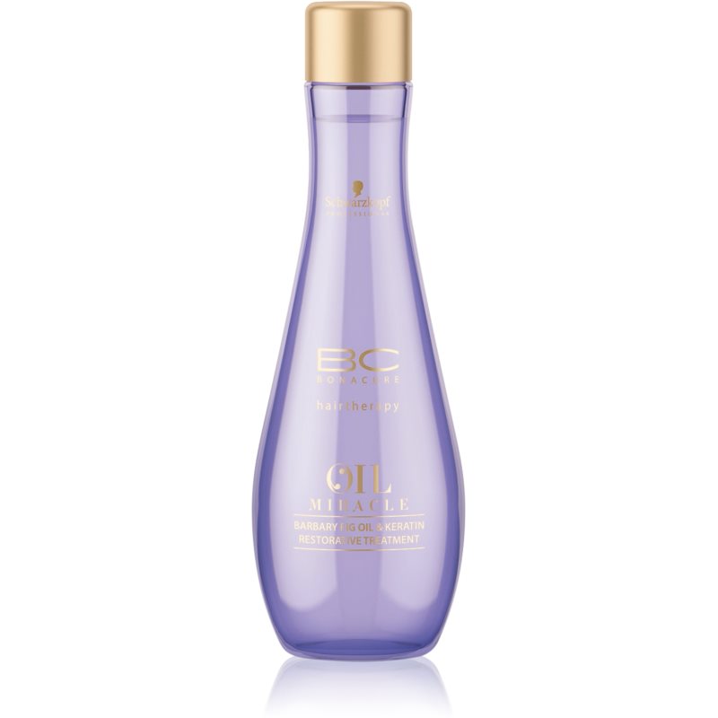 Schwarzkopf BC Oil Miracle Barbary Fig Oil Keratin Restorative Treatment - Kuracja odbudowująca do włosów, 100ml