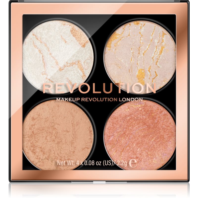 Makeup Revolution CHEEK KIT - Zestaw do konturowania - TAKE A BREATHER MAKKZDKO-DOKO-03