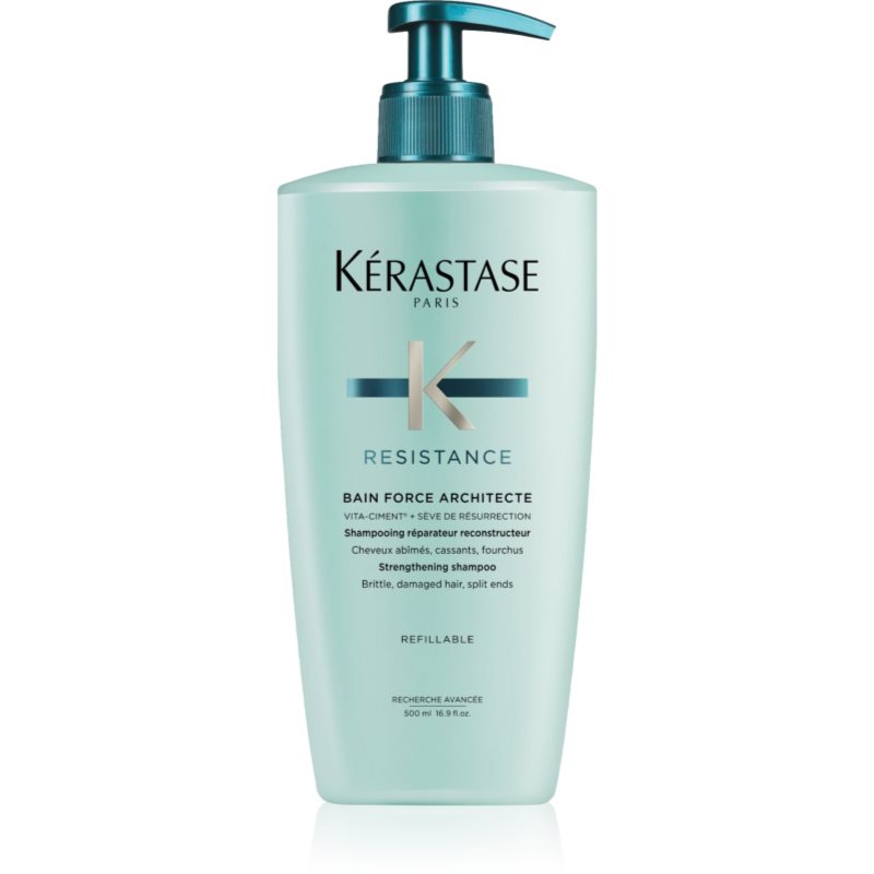 Kerastase Resistance Bain Force Architecte 3-4 szampon do włosów bardzo osłabionych 500ml