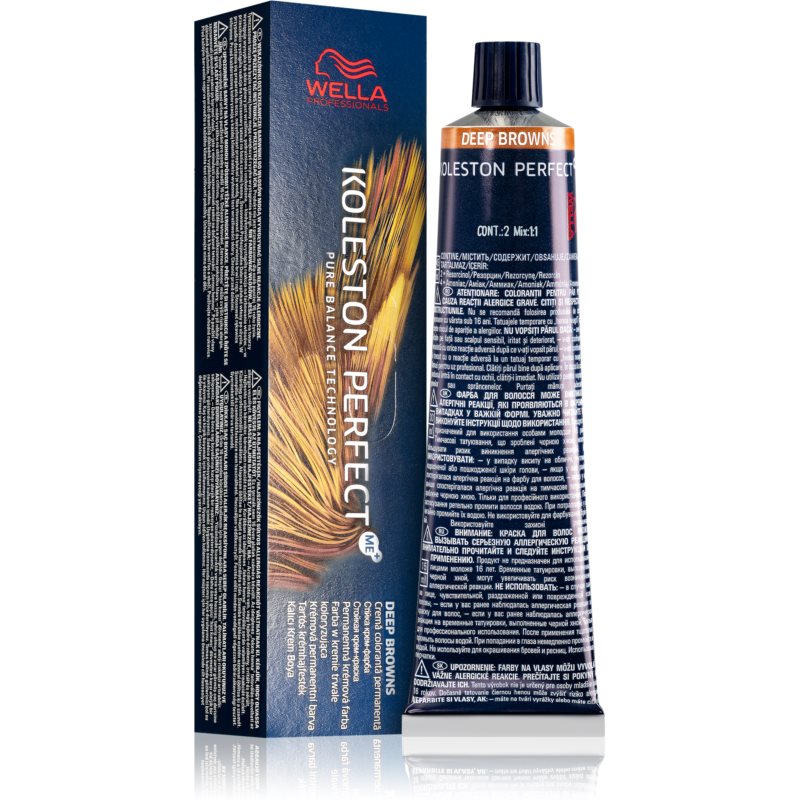 Wella Professionals Professionals Koleston Perfect ME+ Deep Browns trwały kolor włosów odcień 6/7 60 ml