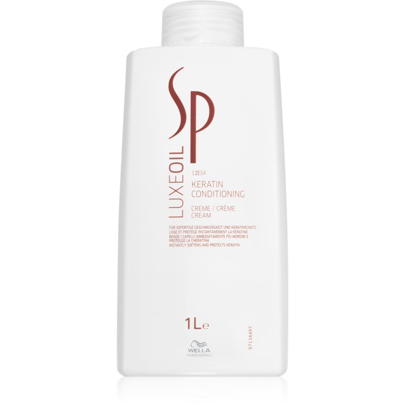 Wella SP system Professional LuxeOil Keratin Conditioning kremowy, 1er Pack (1 X 1 L) 4084500606098